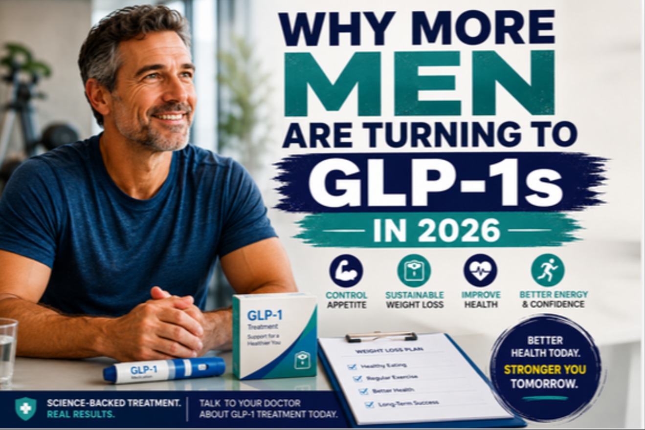 Why More Men Are Turning to GLP-1 Weight-Loss Drugs in 2026